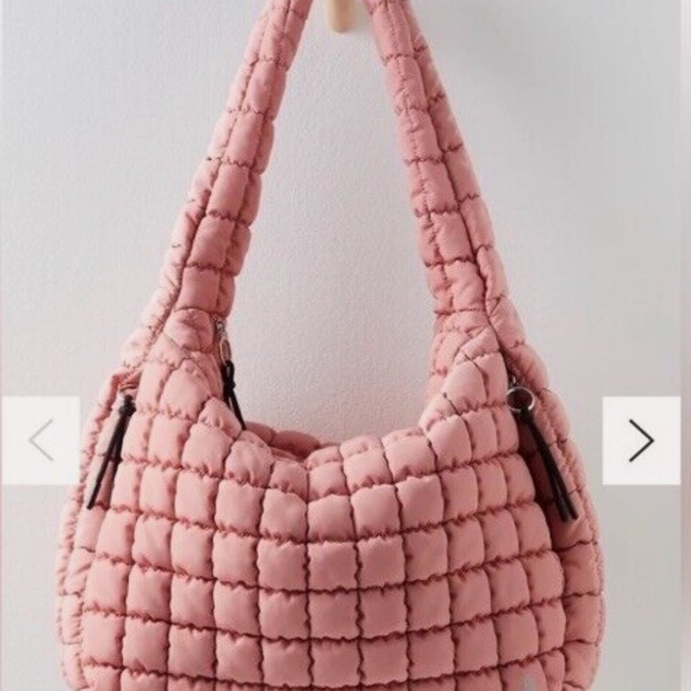 Free People Quilted Carryall Pink Ballet Slipper - FACTORY SEALED - Picture 6 of 11